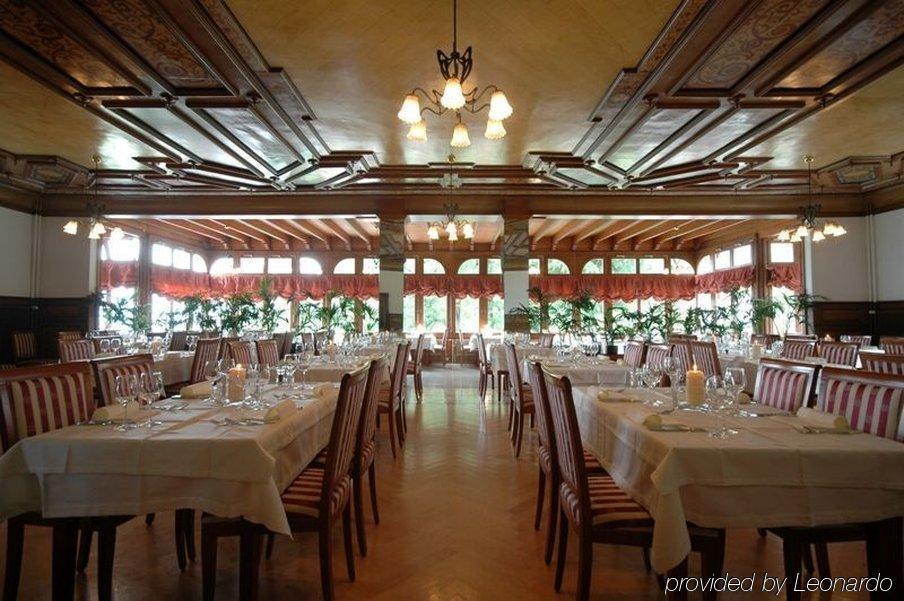 Jugendstilhotel Paxmontana Flueli-Ranft Εστιατόριο φωτογραφία